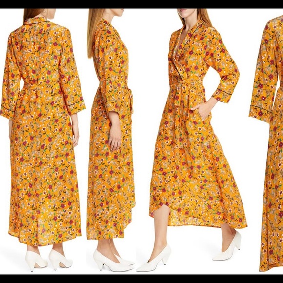 Hugo Kerlina Floral Wrap Maxi Dress - Picture 2 of 9
